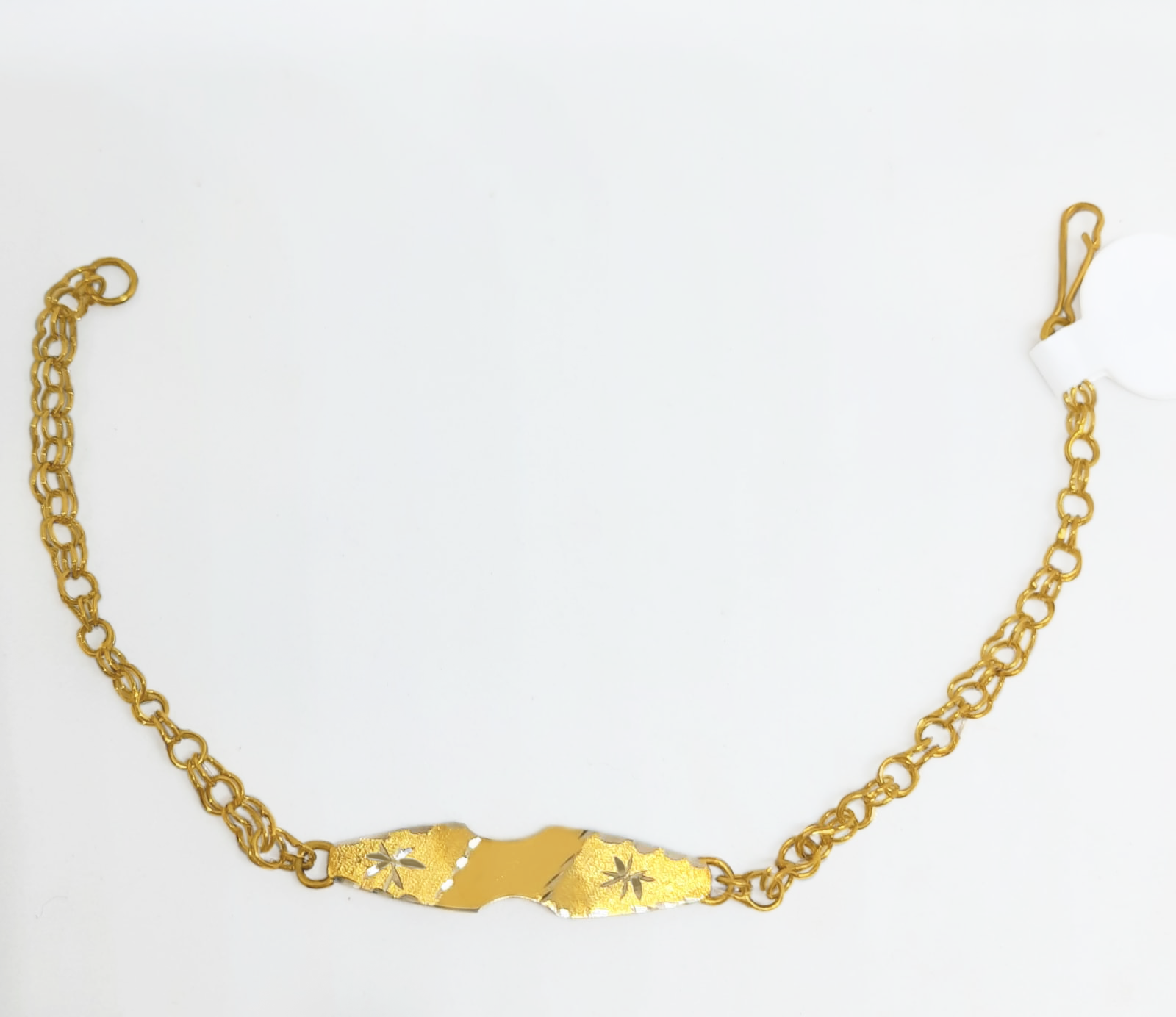 Gold Baby ID Band